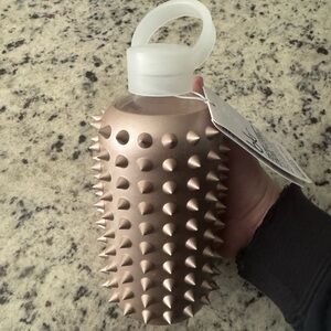 Spiked Gold Water Bottle